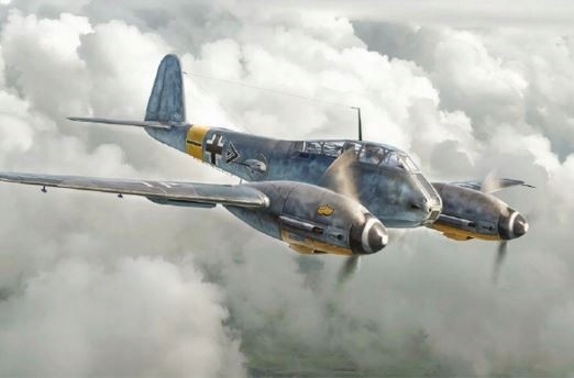 Model plastový Messerschmitt Me 410 Holubsse