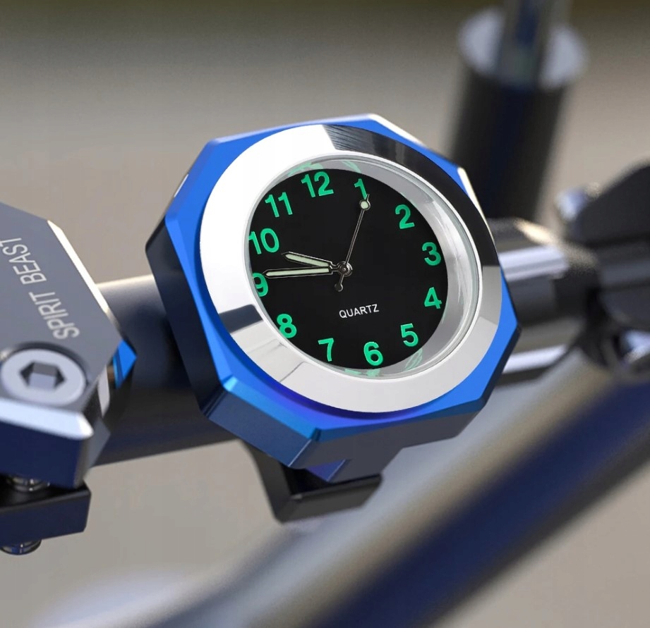 ZEGAREK KWARCOWY MINI BLACK NA MOTOR LUB ROWER EAN (GTIN) 8055371037843