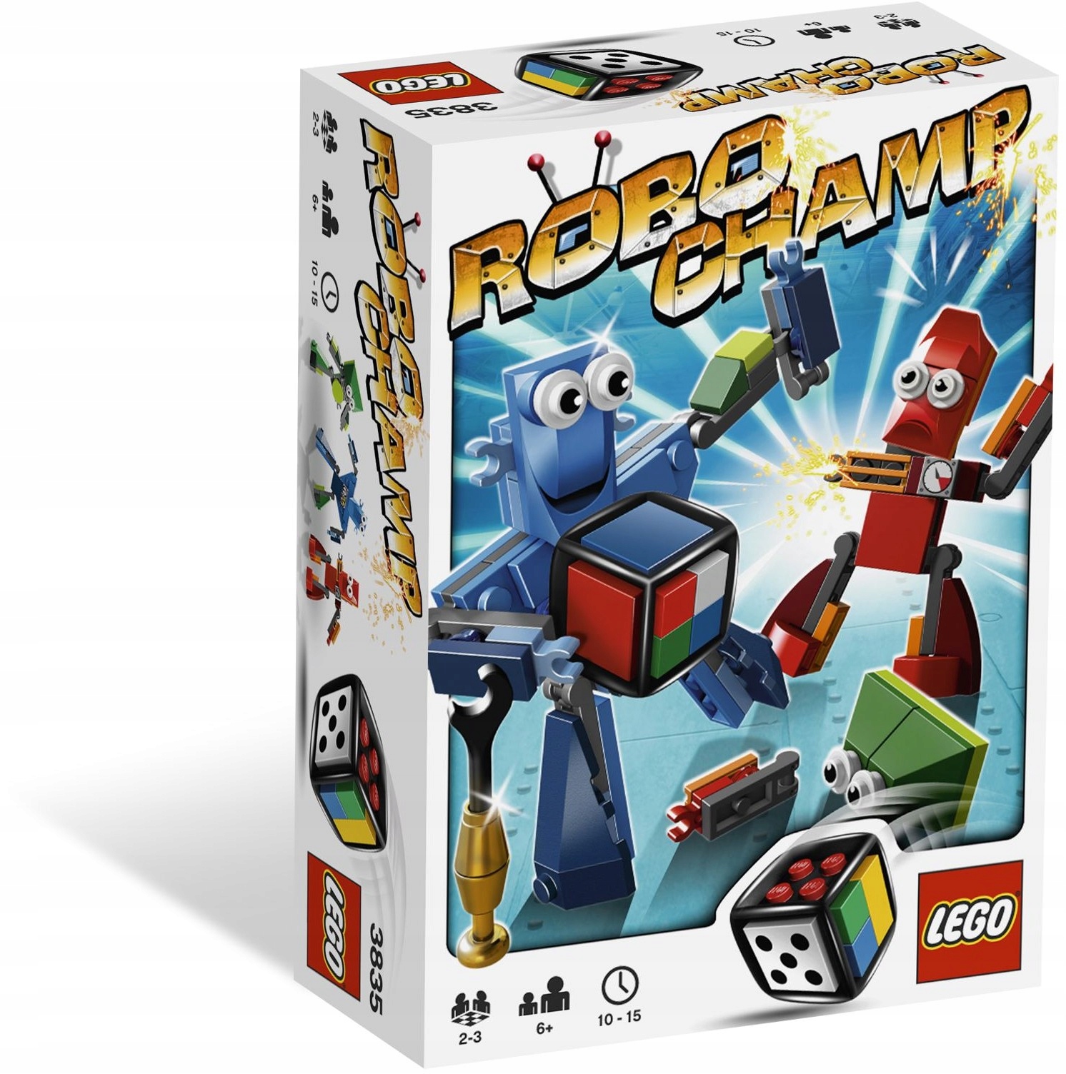Hra Lego 3835 Robo Champ unikát je foliovaná hra z roku 2009