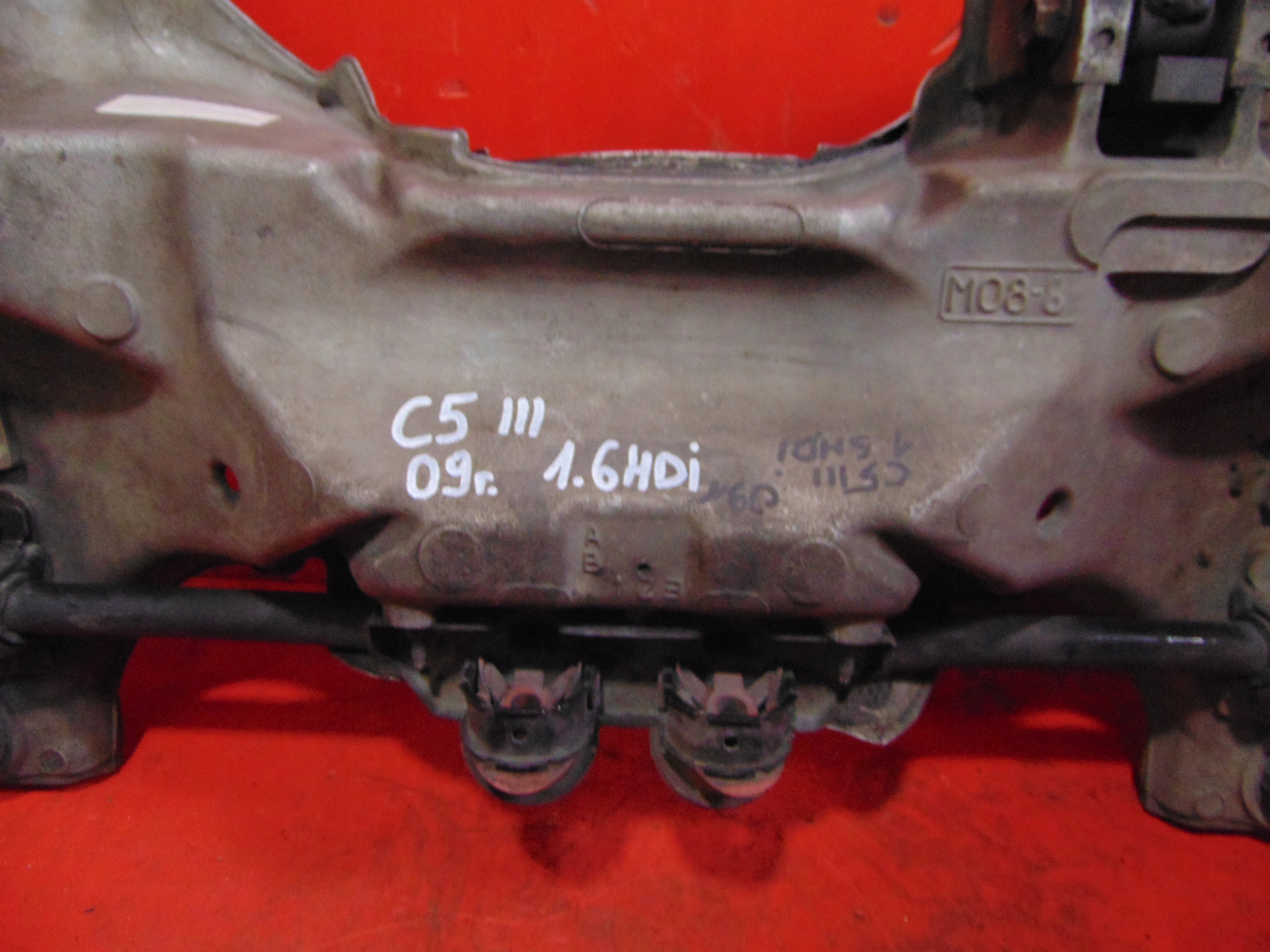 CITROEN C5 III X7 08- axle beam subframe axle beam TRAWERS front