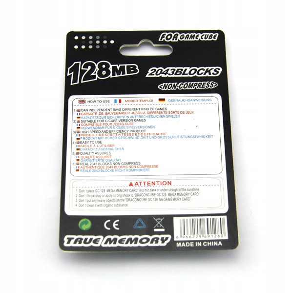 IRIS Karta pamięci zapisu save memorka do konsoli GameCube i Wii 128 MB Producent Iris