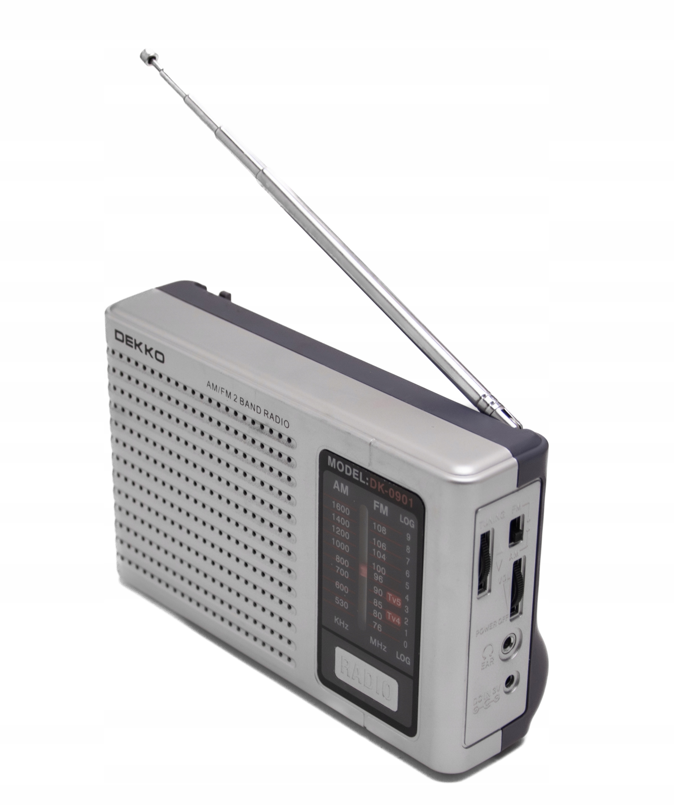 

Radio Am Fm Skala Na Baterie Turystyczne Przenośne