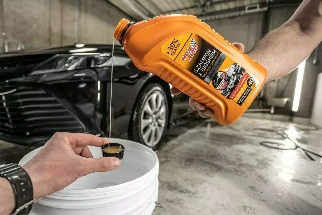 Szampon samochodowy z woskiem 1000 ml Moje Auto EAN (GTIN) 5905694001263