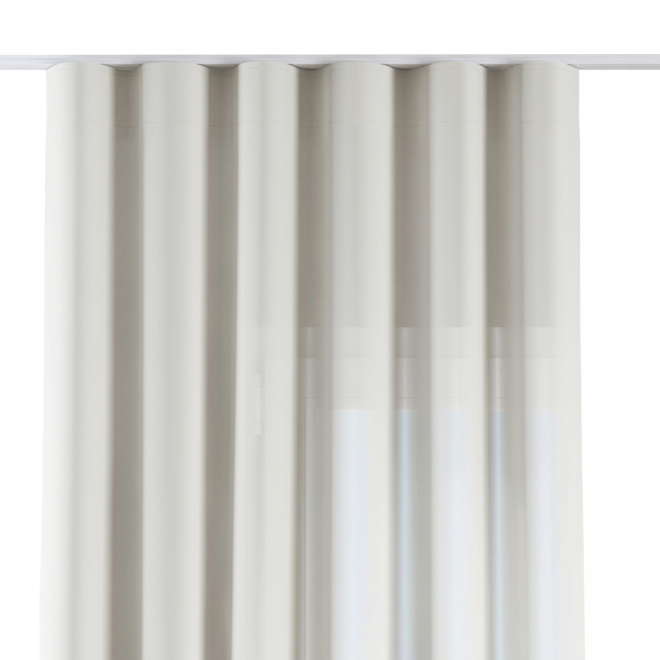 Záves na páske wave 130 x 245 cm biely