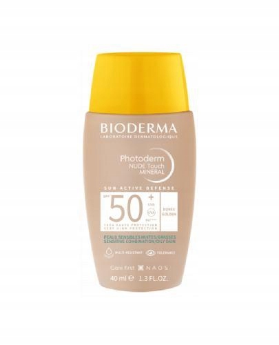 Bioderma Photoderm Nude Touch Mineral Podkład z efektem nude Spf 50+ 40 ml