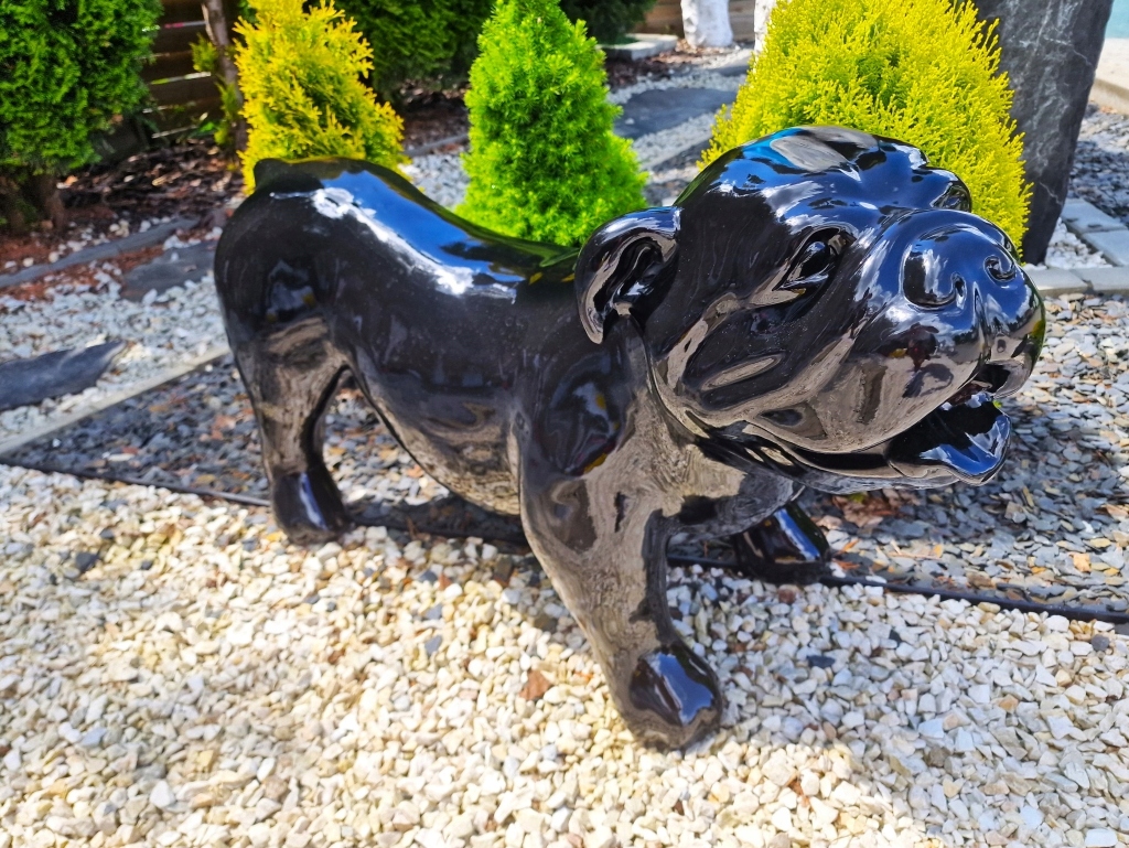 FIGURA OGRODOWA STOJĄCY BULDOG ANGIELSKI XL DESIGN Kod producenta C822R