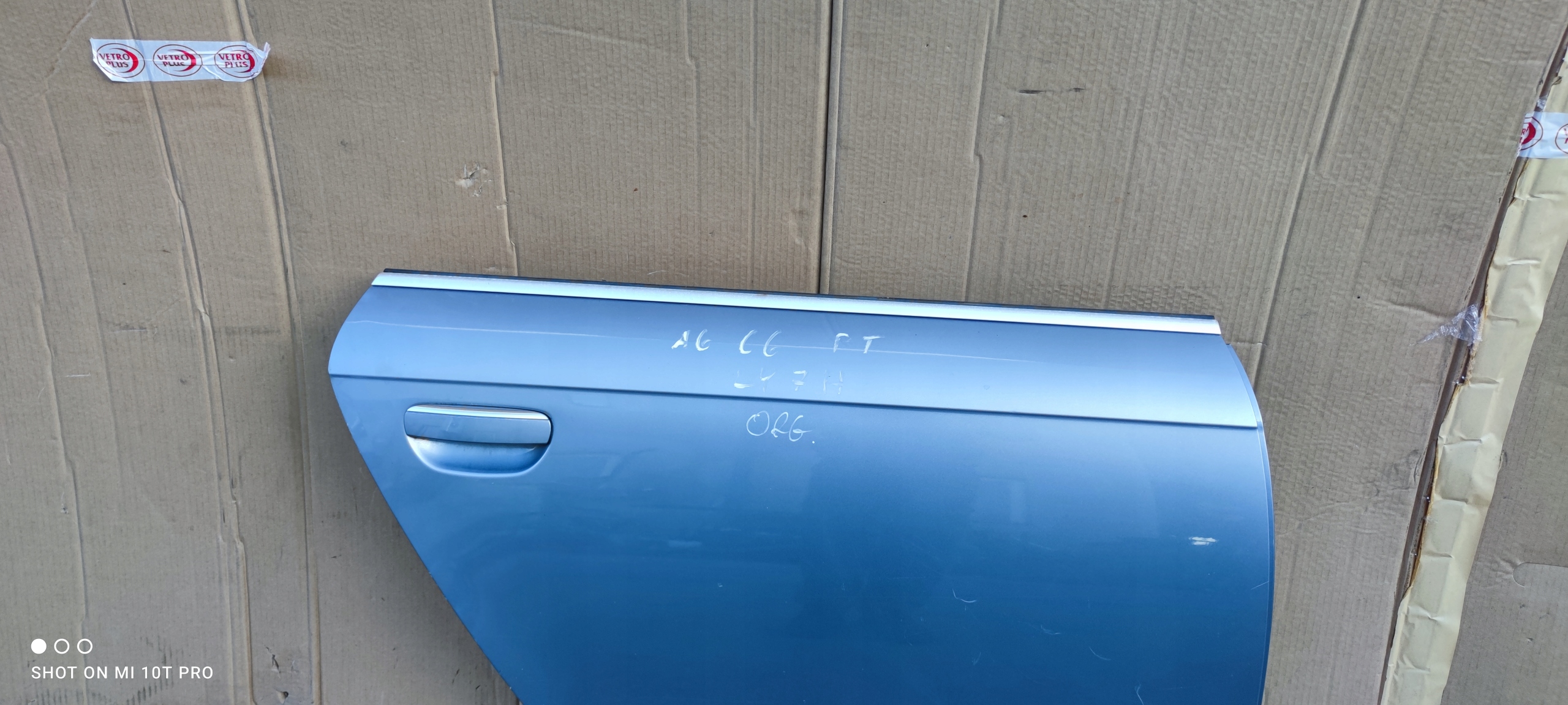 Tür rechts heck AUDI A6 C6 LY7H 2004-2011 Original