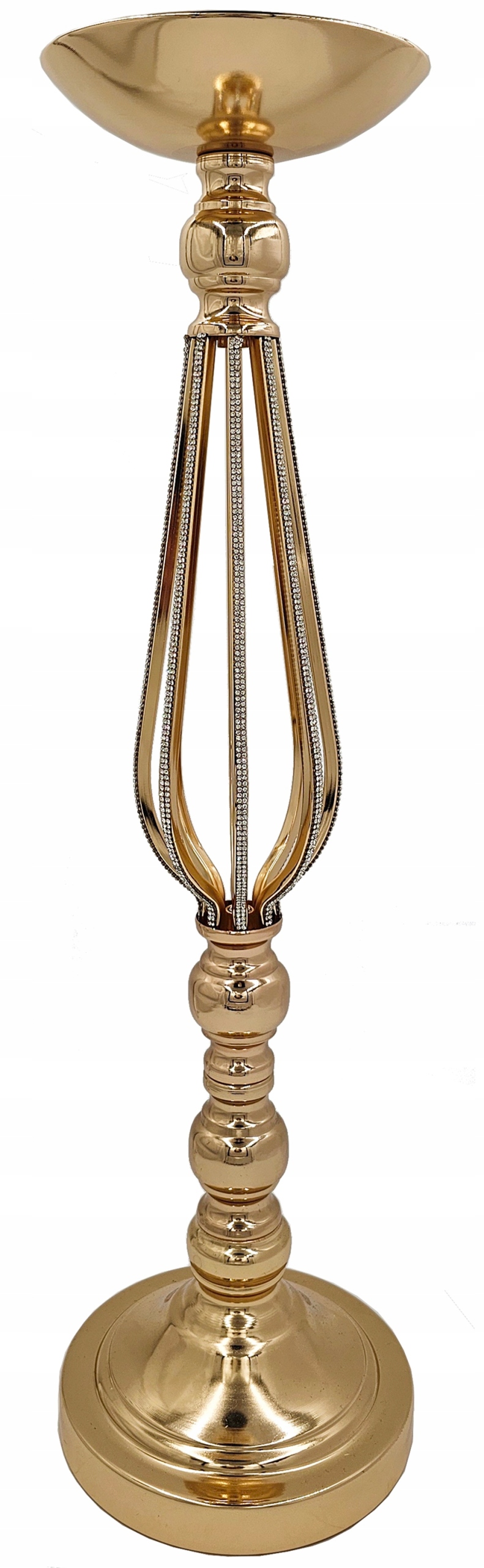 Postument Květinový Stojan 58 cm Zlatý BC3908L