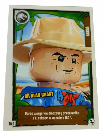 Karta Lego Jurassic World Seria 3 Numer 184