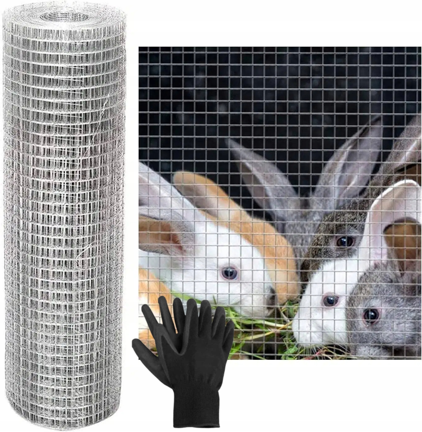 Kovová Pozinkovaná Drátěná Síť, Jemná Ochranná Síť 6.3 MM