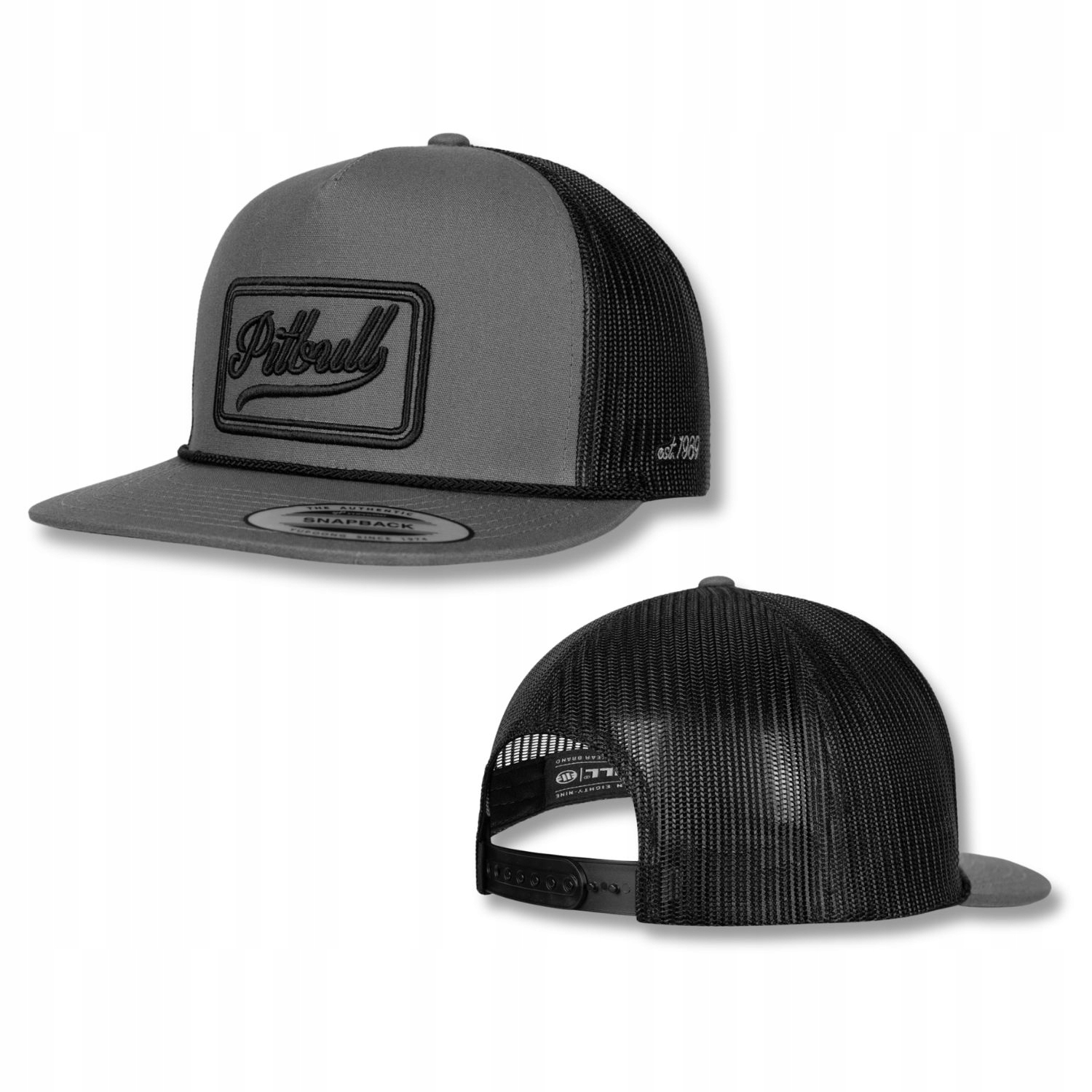 Kšiltovka Pitbull Snapback s ohnutým kšiltem Pitbull Original 1989