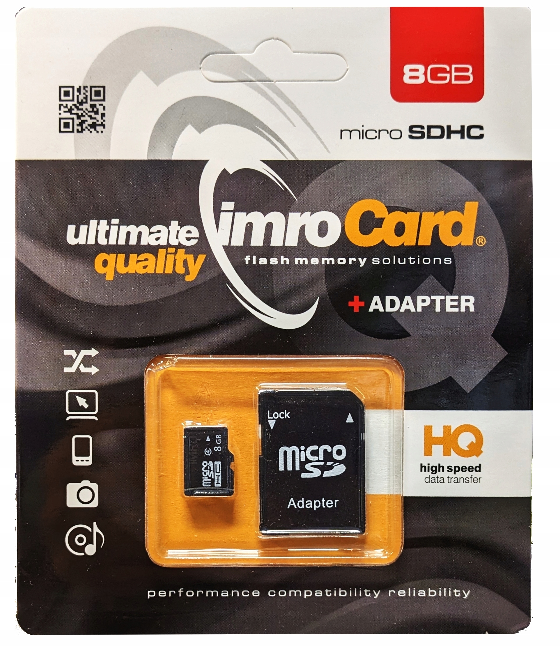 

Karta pamięci Imro micro Sd Sdhc 8GB Class 4
