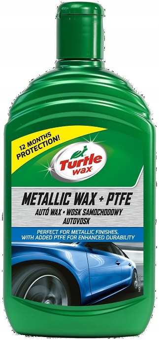 

Turtle Wax- Wosk do lakierów metalicznych z Ptfe