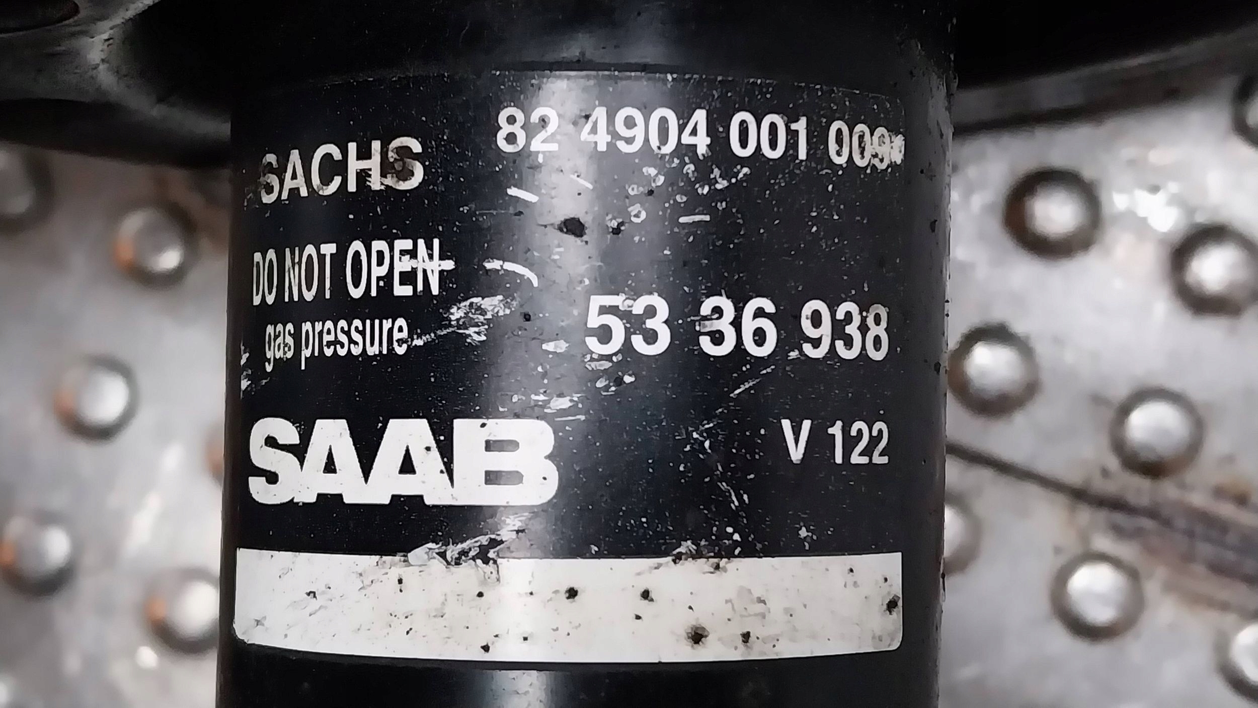 shock absorber left right front 5336938 SAAB 9-5 01-09