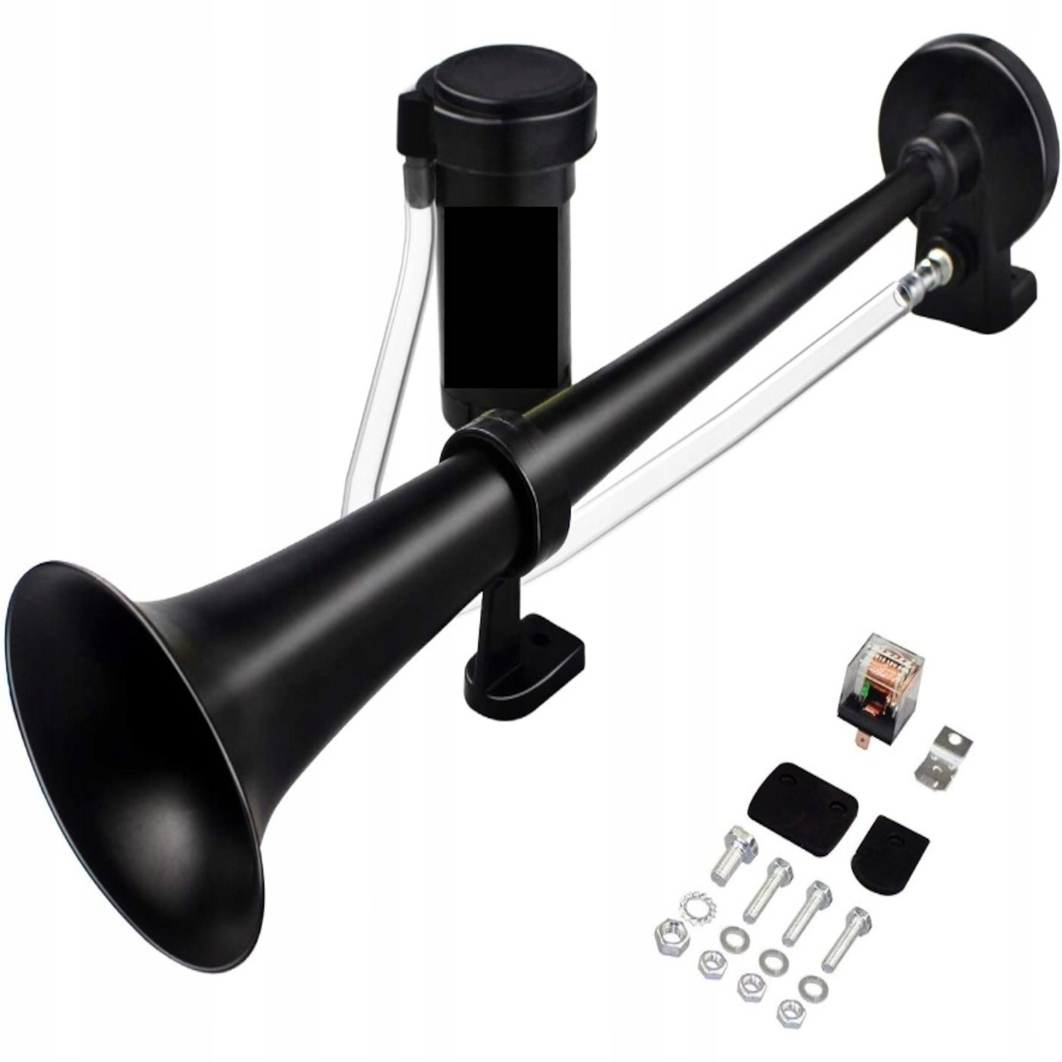 Klakson Jako Tir Fanfara Trubka S Hlasitým Kompresorem 150dB Pneumatický 12V