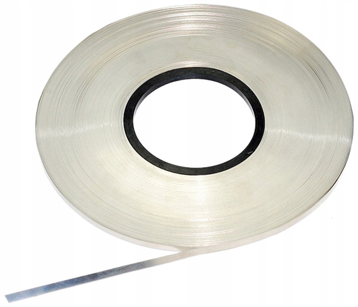 Taśma niklowana 0.15x8mm 100m do zgrzewania nikiel