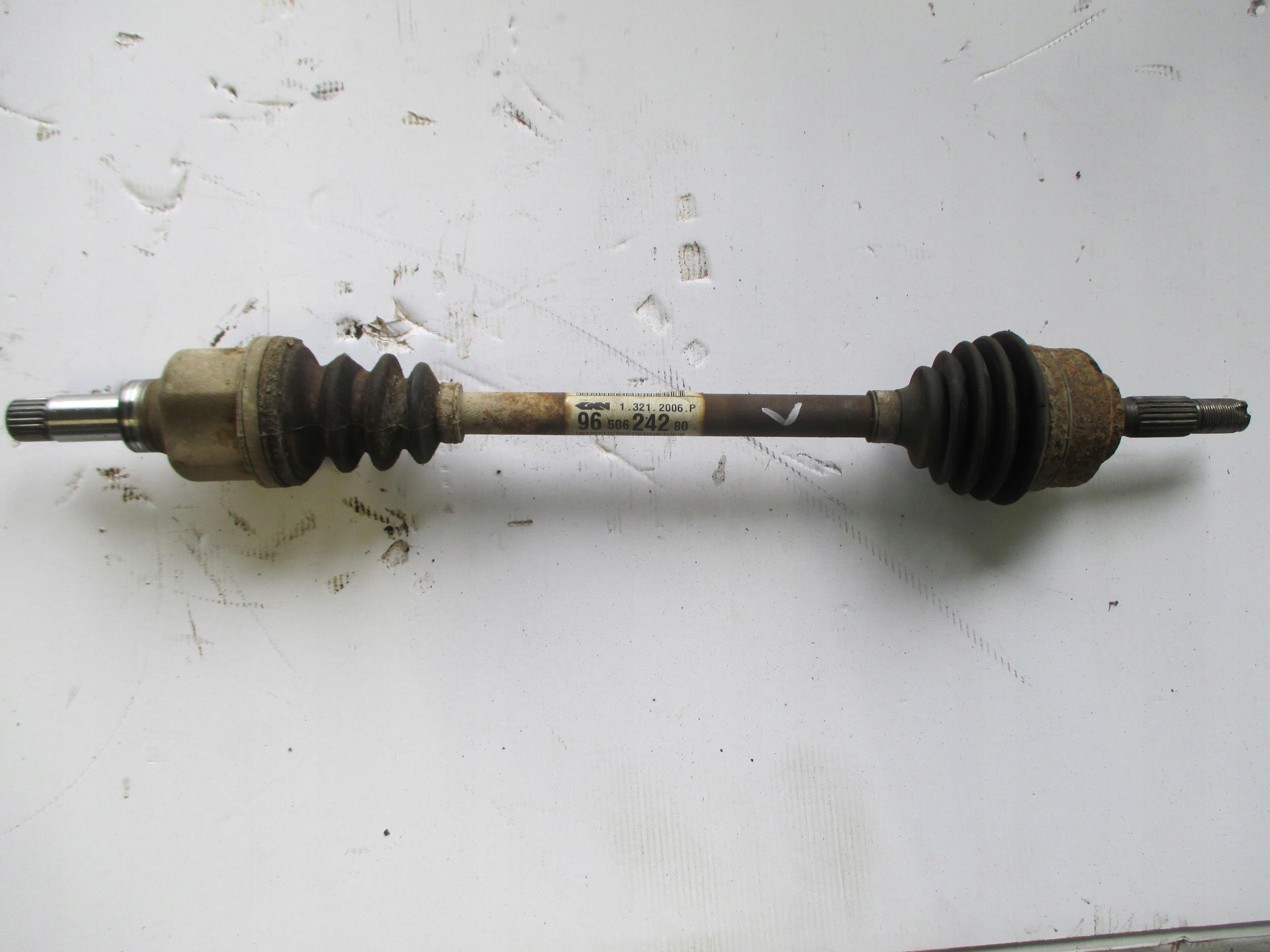 CITROEN C2 1.4 HDI 03-09 PÓŁOŚ LEWA 9650624280