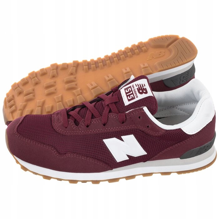 

Buty Sneakersy New Balance GC515HG1 Bordowe