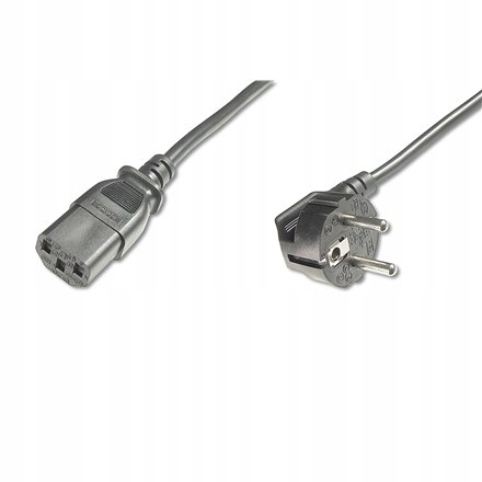 Digitus Power Cord, Cee 7/7 (Type-F) 90ø angled