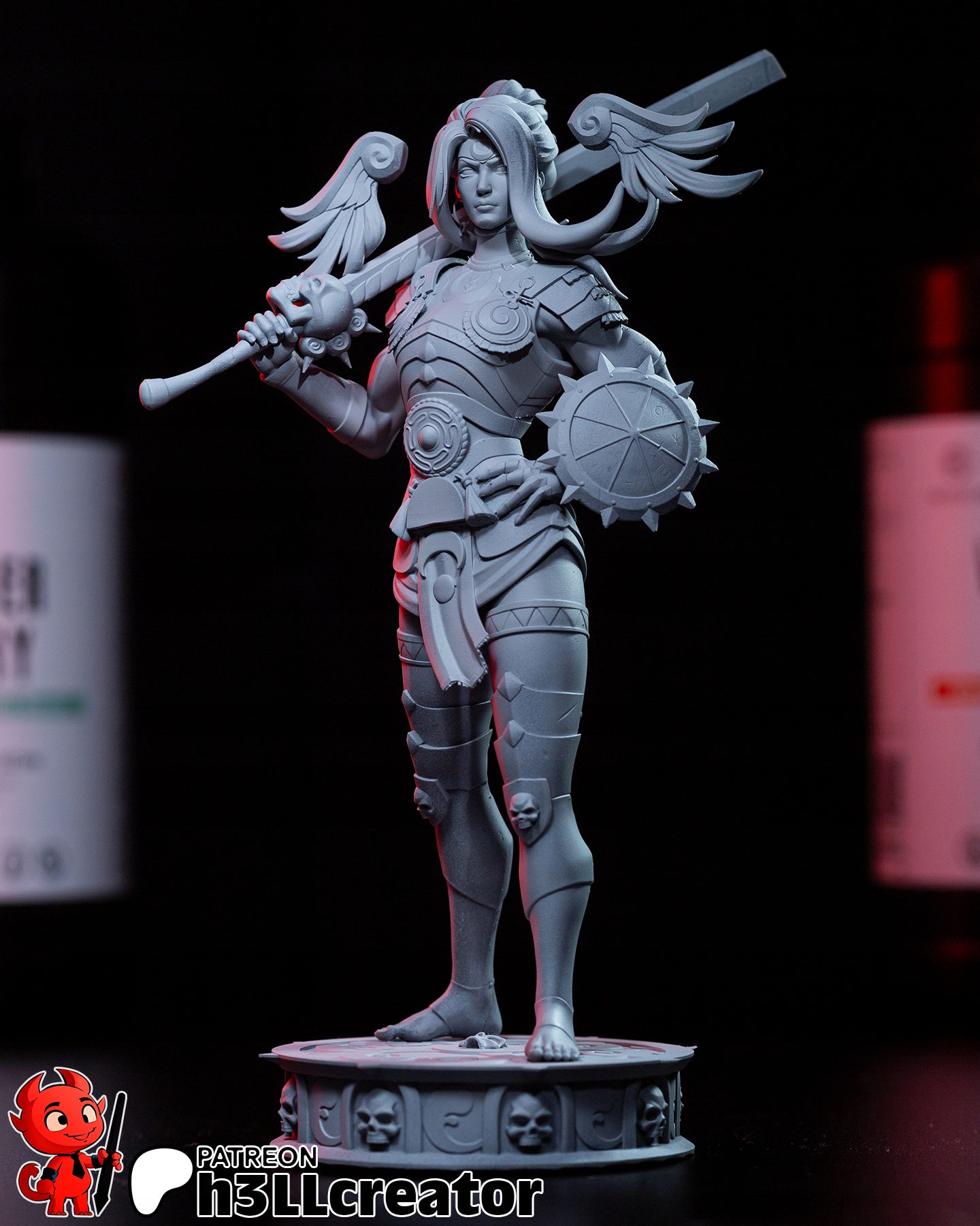 Figurka Nemesis from Hades 2 h3LL creator 3D tisk 12K