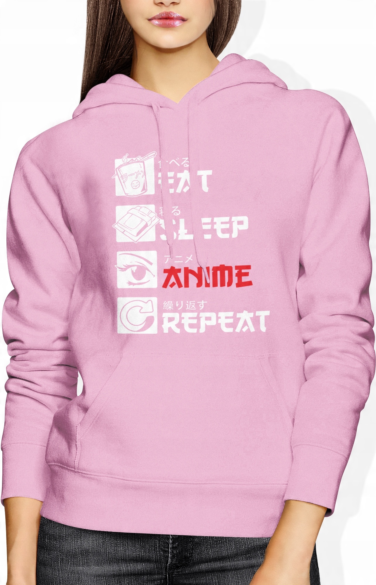 

Bluza Anime Manga Bluzy Damska Z Kapturem Rozm. S
