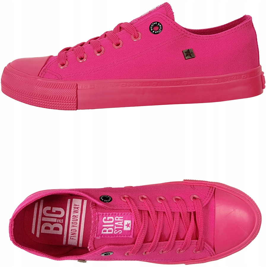 

Trampki Big Star damskie fuksja AA274013 37