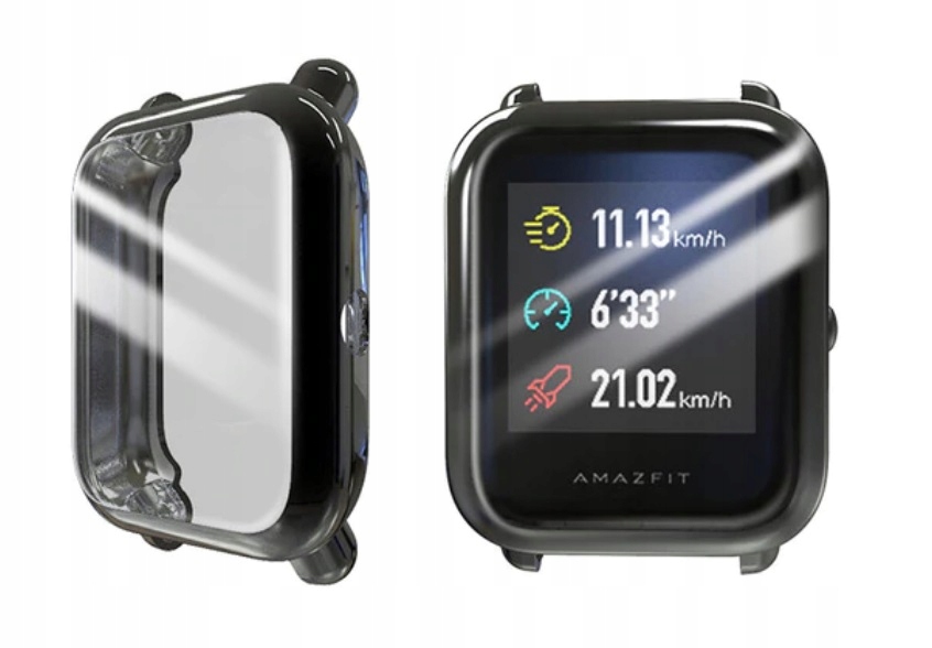 

Etui 2w1 Metalic Przód Boki / Amazfit Bip / Bip S