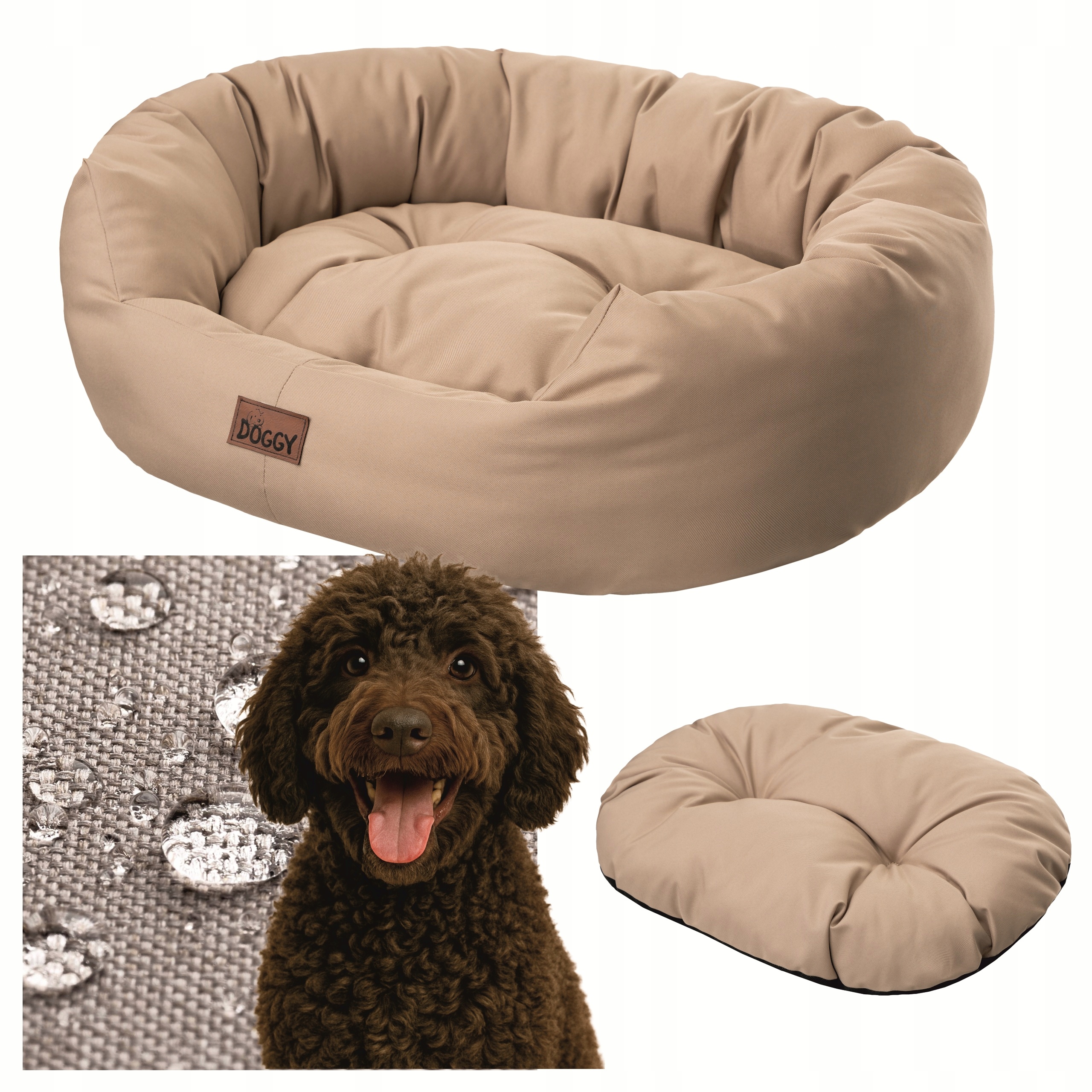 Levně Pelíšek pro psa Voděodolná pohovka Potah pro psa střední velikost XL 93x74 cm