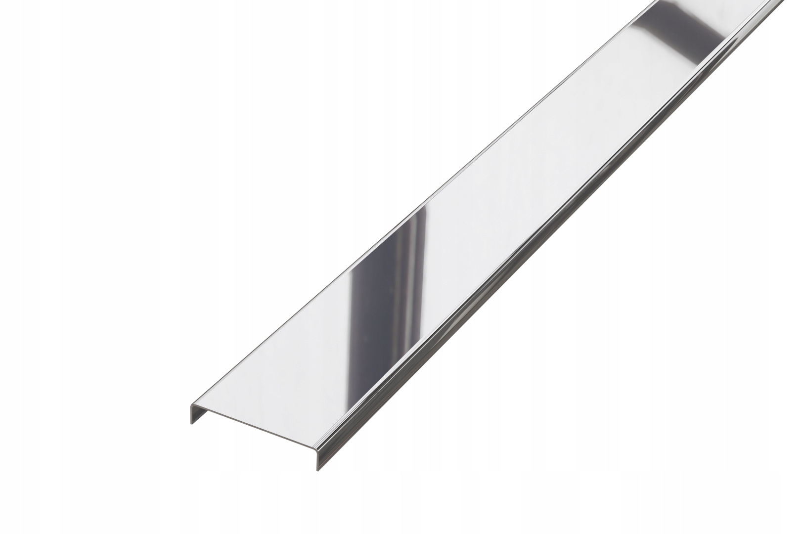 Listwa Dekoracyjna C Srebrny Połysk 5cm x 244cm