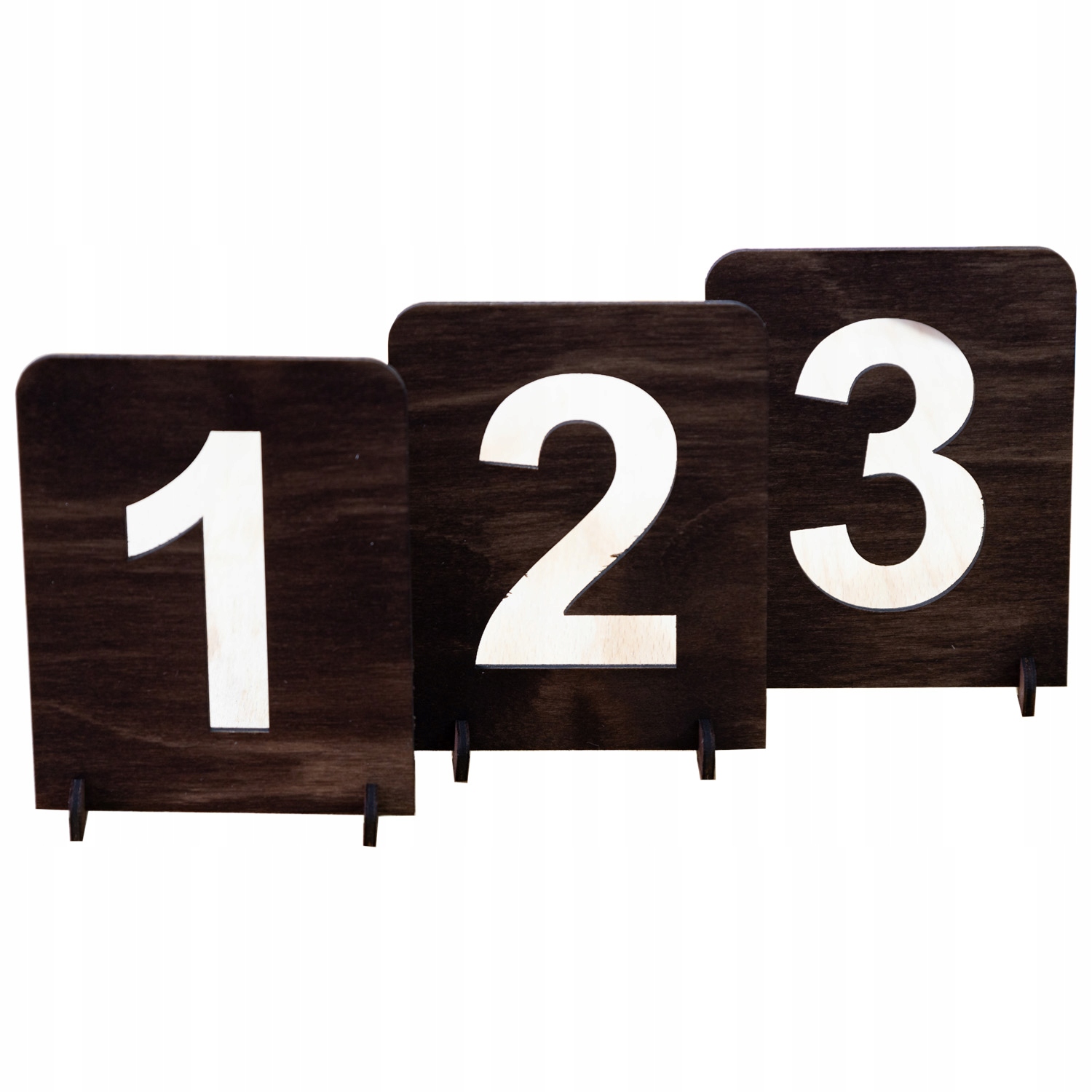 NUMERY STOLIKÓW DREWNIANE NUMERKI NA STÓŁ DO RESTAURACJI HOTELU NA STOLIKI
