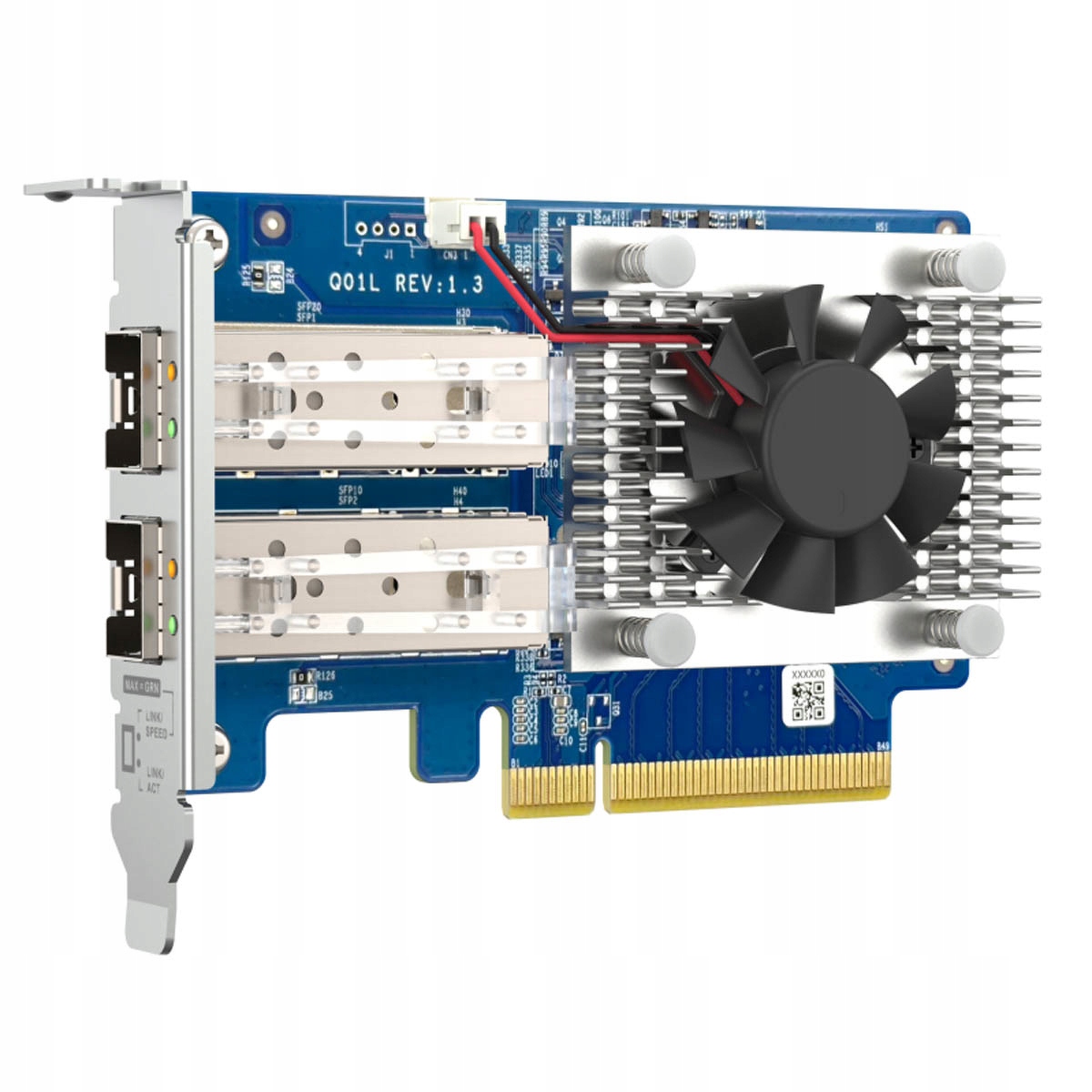 Qnap QXG-10G2SF-NXE 2-portová sieťová rozširujúca karta 10GbE Sfp+