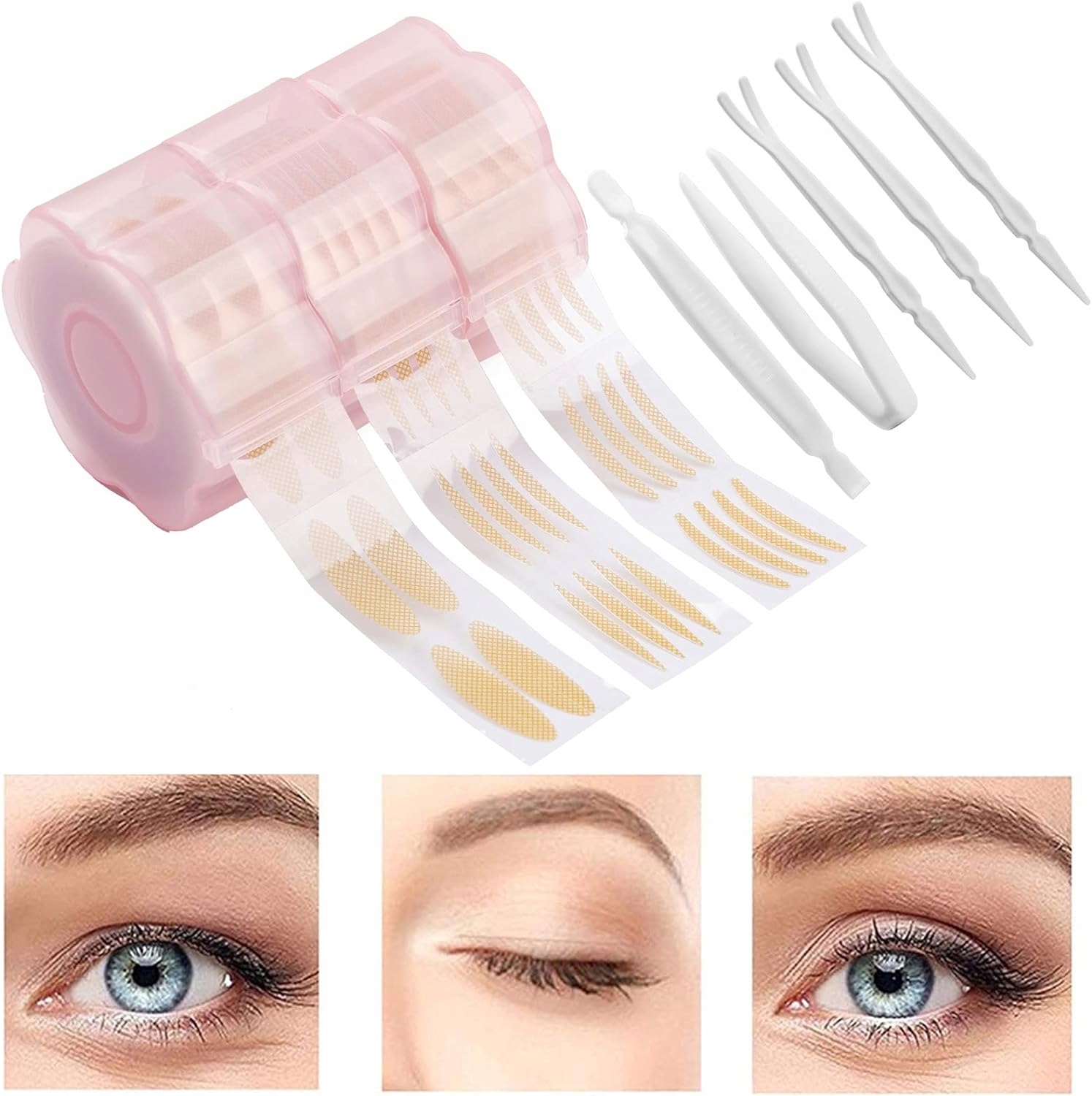 TAŚM NA POWIEKI Lifting powieki bez operacji Taśma do powiek 1800x premium Marka Bedee