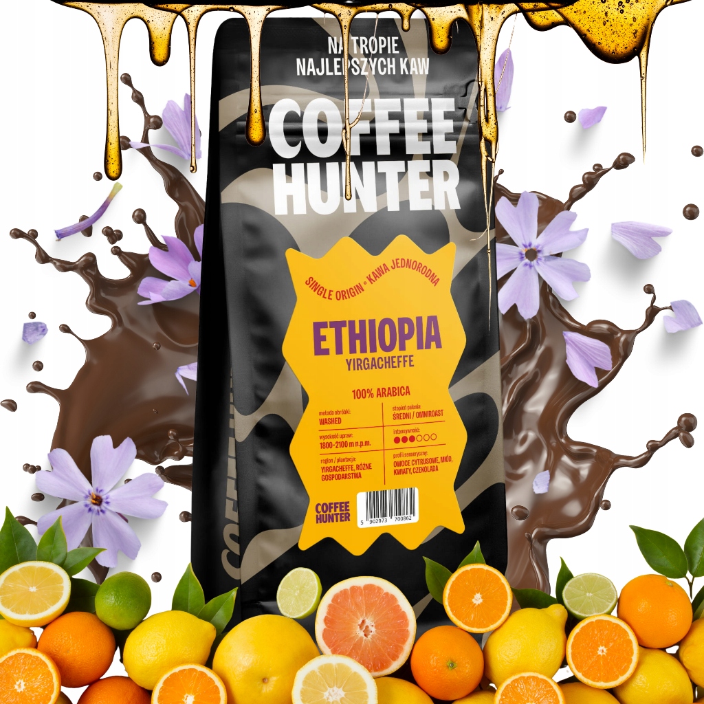 Ethiopia Yirgacheffe 1000g Coffee Hunter