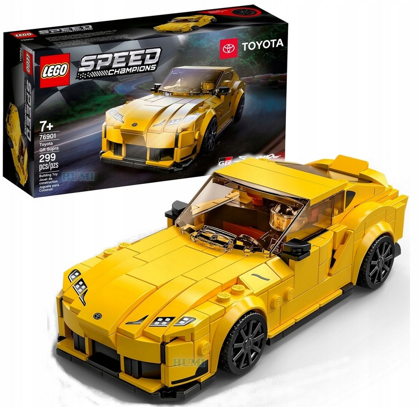 LEGO SPEED CHAMPIONS TOYOTA GR SUPRA 76901 ZESTAW NA PREZENT AUTO SAMOCHÓD
