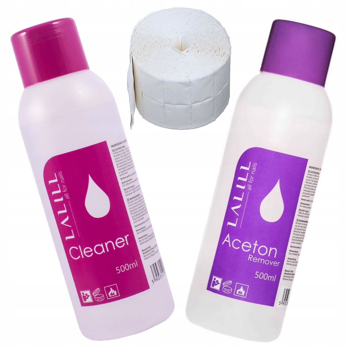 

Aceton Cleaner 2x500ml waciki bezpyłowe