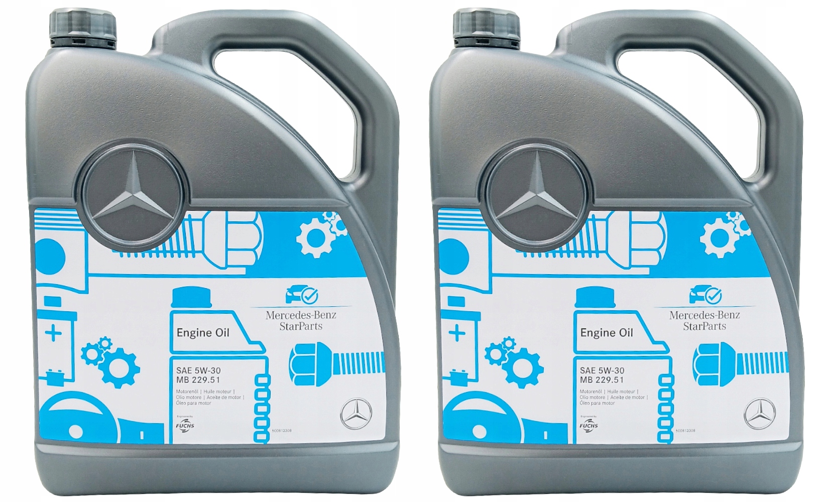 Originálny Olej Mercedes 5V30 229.51 10L