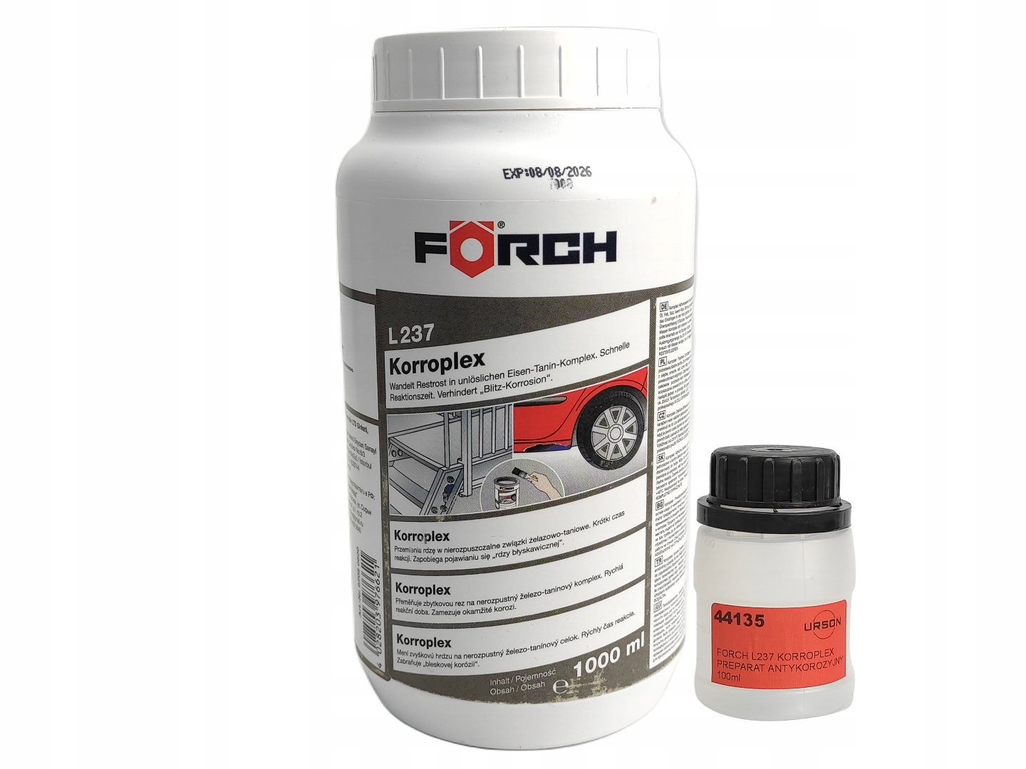 FORCH L237 KORROPLEX PREPARAT ANTYKOROZYJNY 100ml 5908420136062 za 18 ...