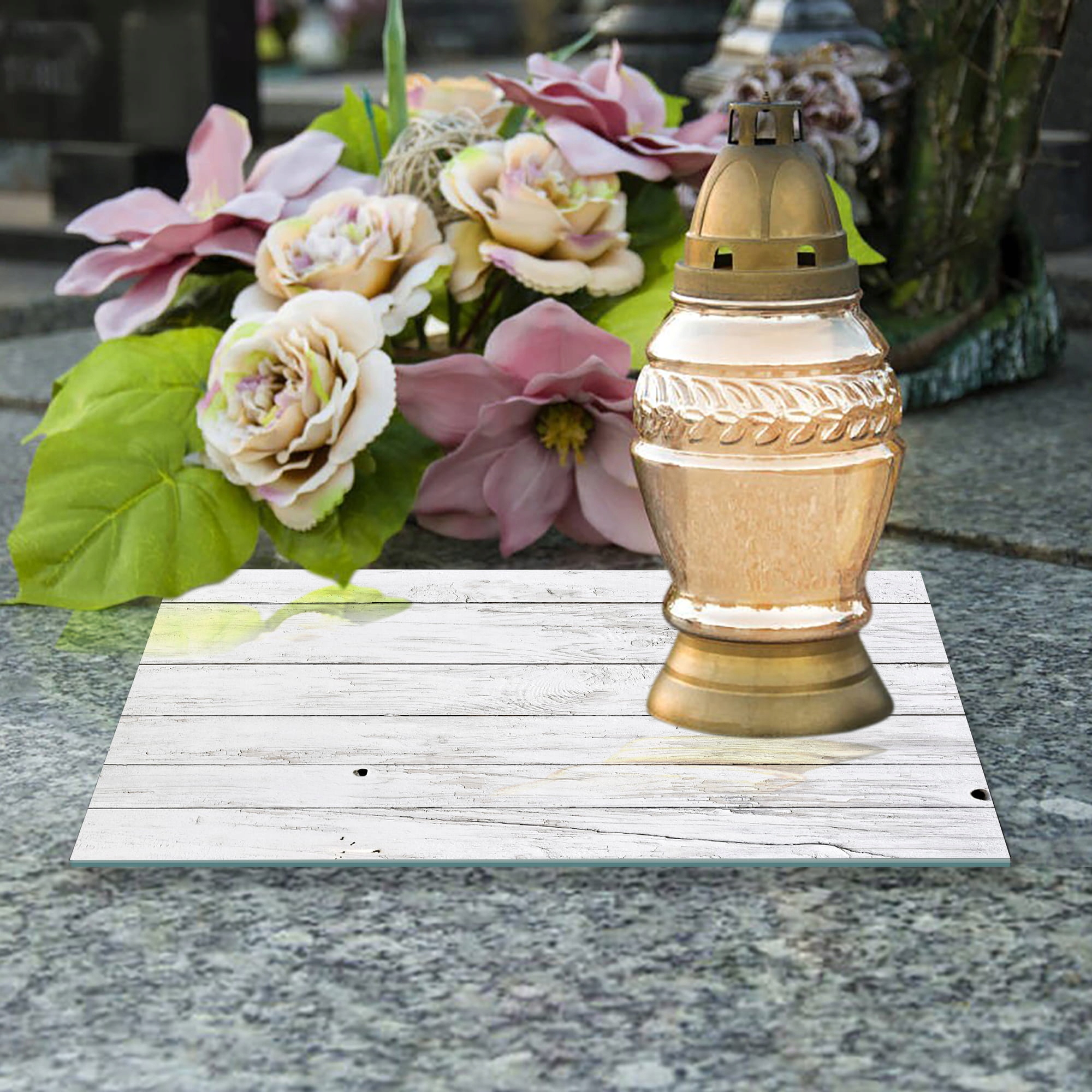 SZKLANA PODSTAWKA POD ZNICZE 30x30cm Deski 102f Kod producenta deska-szklana-102f