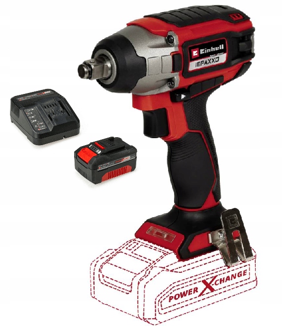 Einhell Úderový Klíč Impaxxo 18/230 4510080 Sada Akumulátor 4,0AH