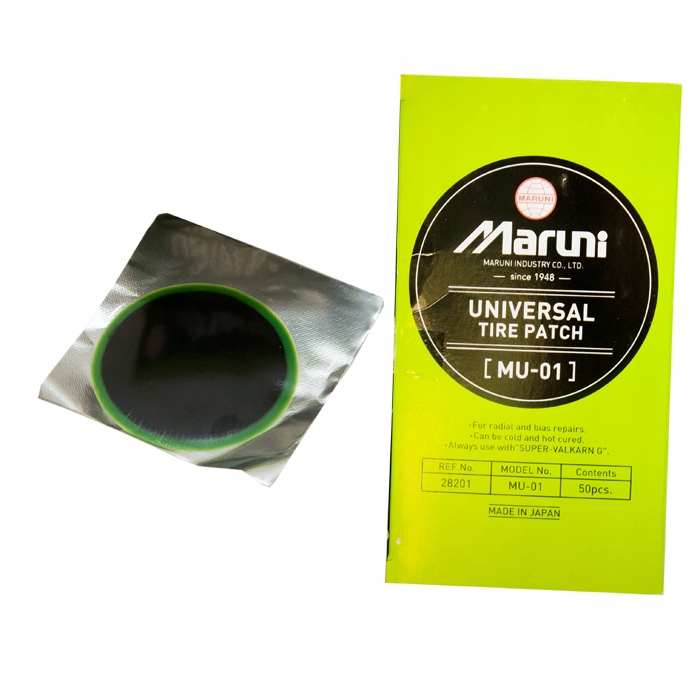 

Łatki do naprawy opon 65mm Maruni MU-01 5szt.