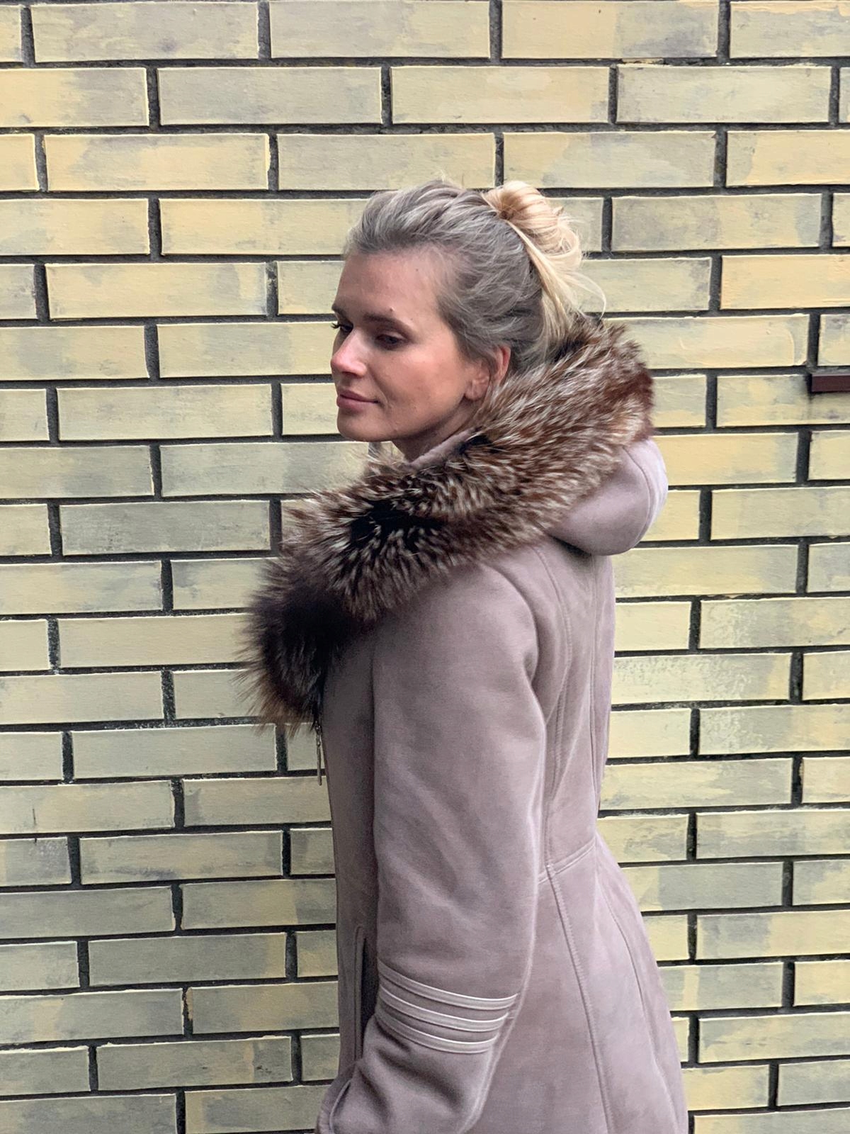 Kożuch naturalny Rozmiar L