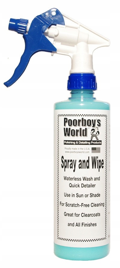

Poorboy's World Spray Wipe Waterless Wash 473ml
