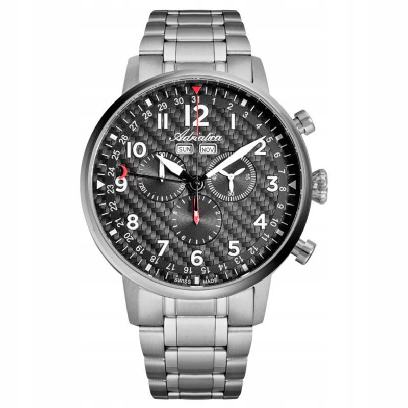 Pánské Hodinky Adriatica A8308.4126CH šedé