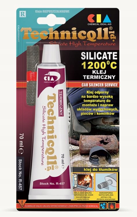 Technicqll Silicate Klej Termiczny Do Tłumików Rur