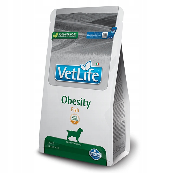 Vet Life Dog Obesity Fish 2kg cukrovka nadváha