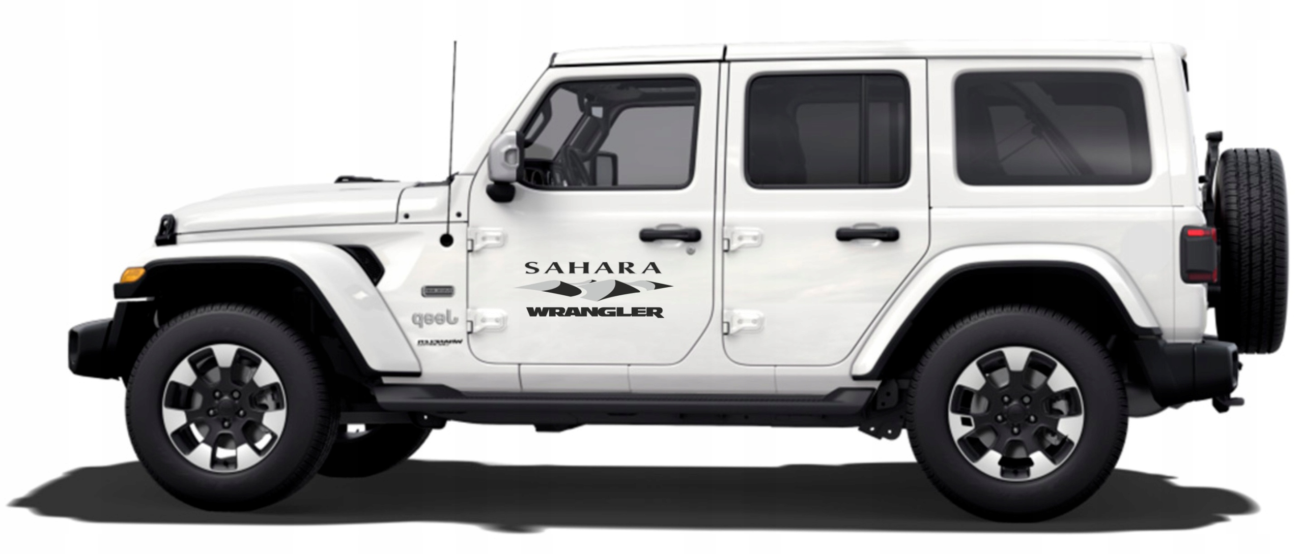 Samolepky Sahara Jeep Wrangler 2 Barvy