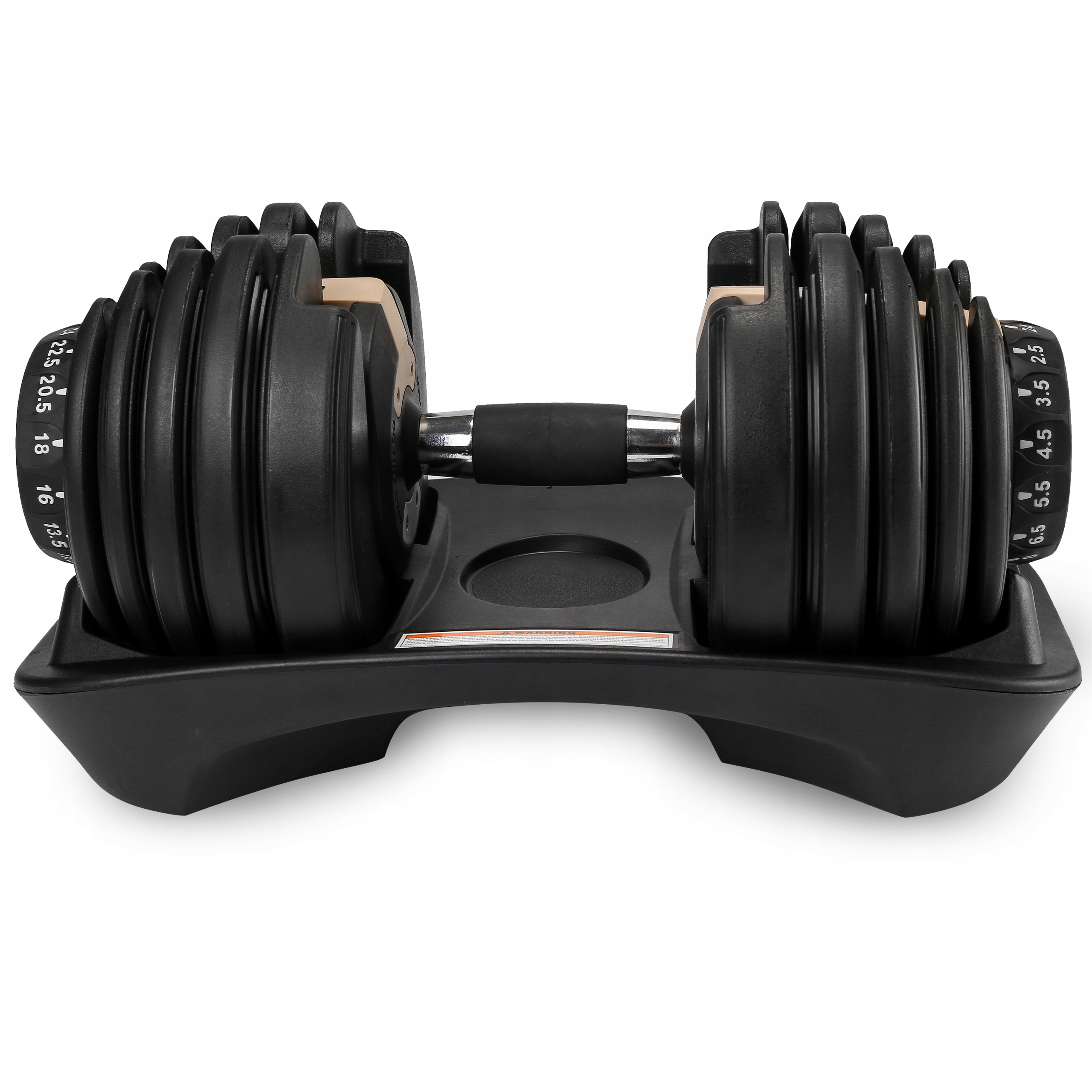 Hantel Regulowany 24 kg Torr żeliwny gumowany ciężar do ćwiczeń