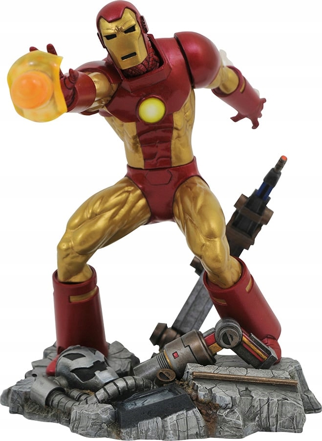 Iron Man – Komiksová soška z Pvc z galerie Marvel – 25 cm