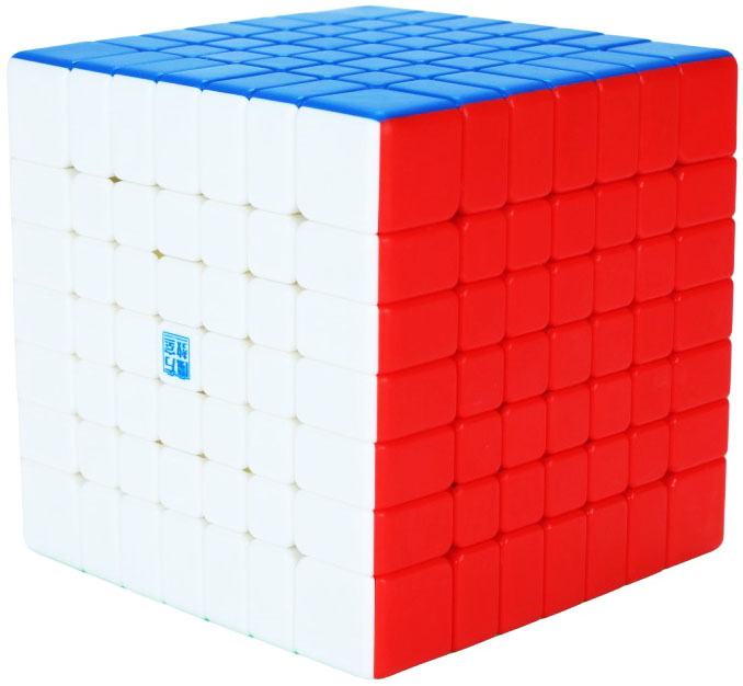 PROFESJONALNA MAGNETYCZNA KOSTKA MoYu 7x7x7 Magnetic + PODSTAWKA