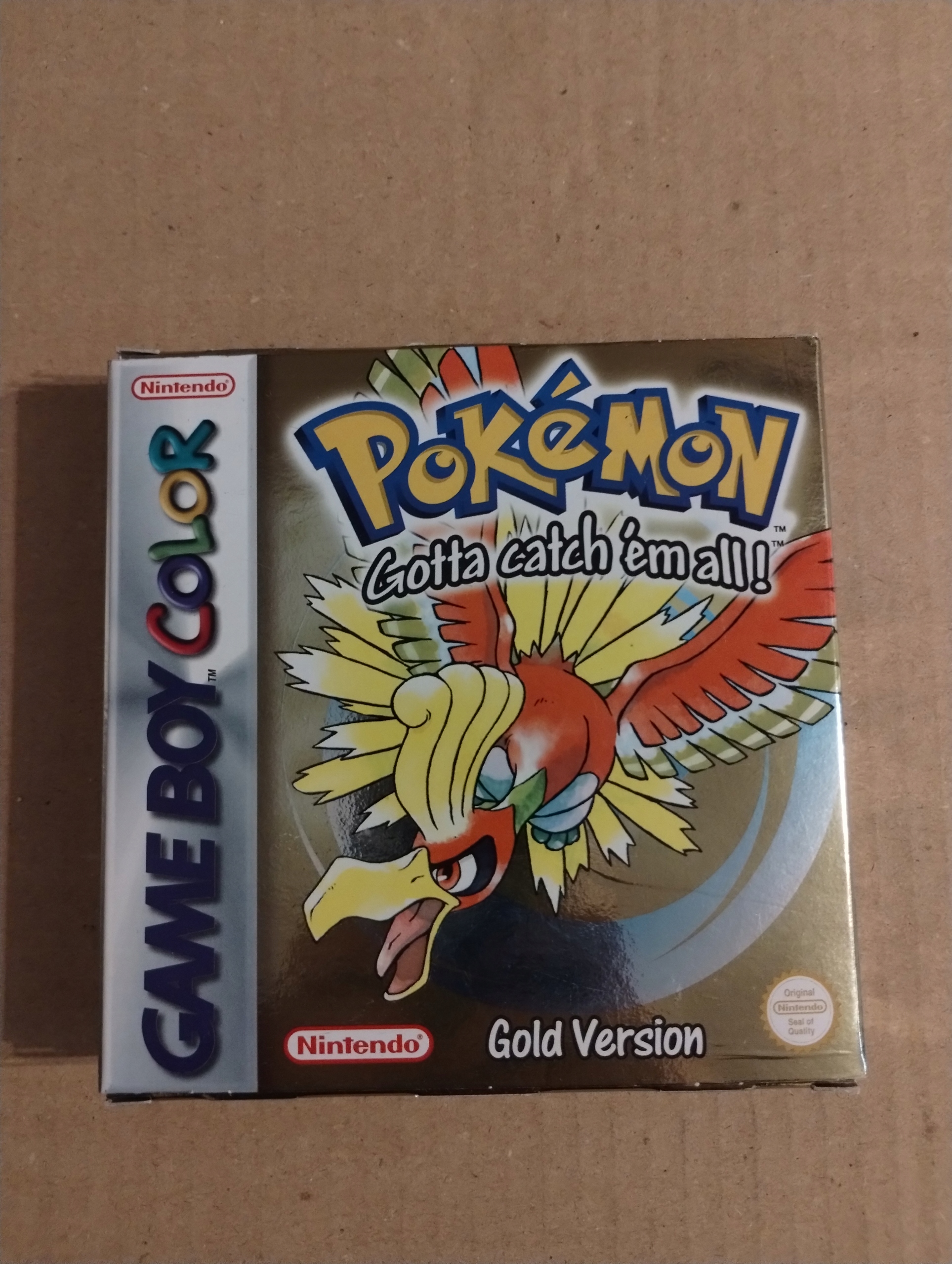 Gra Pokemon Gold Nintendo Game Boy Color
